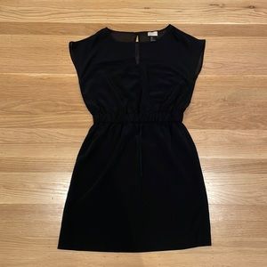Sheer top black cocktail dress. Never worn, size 4